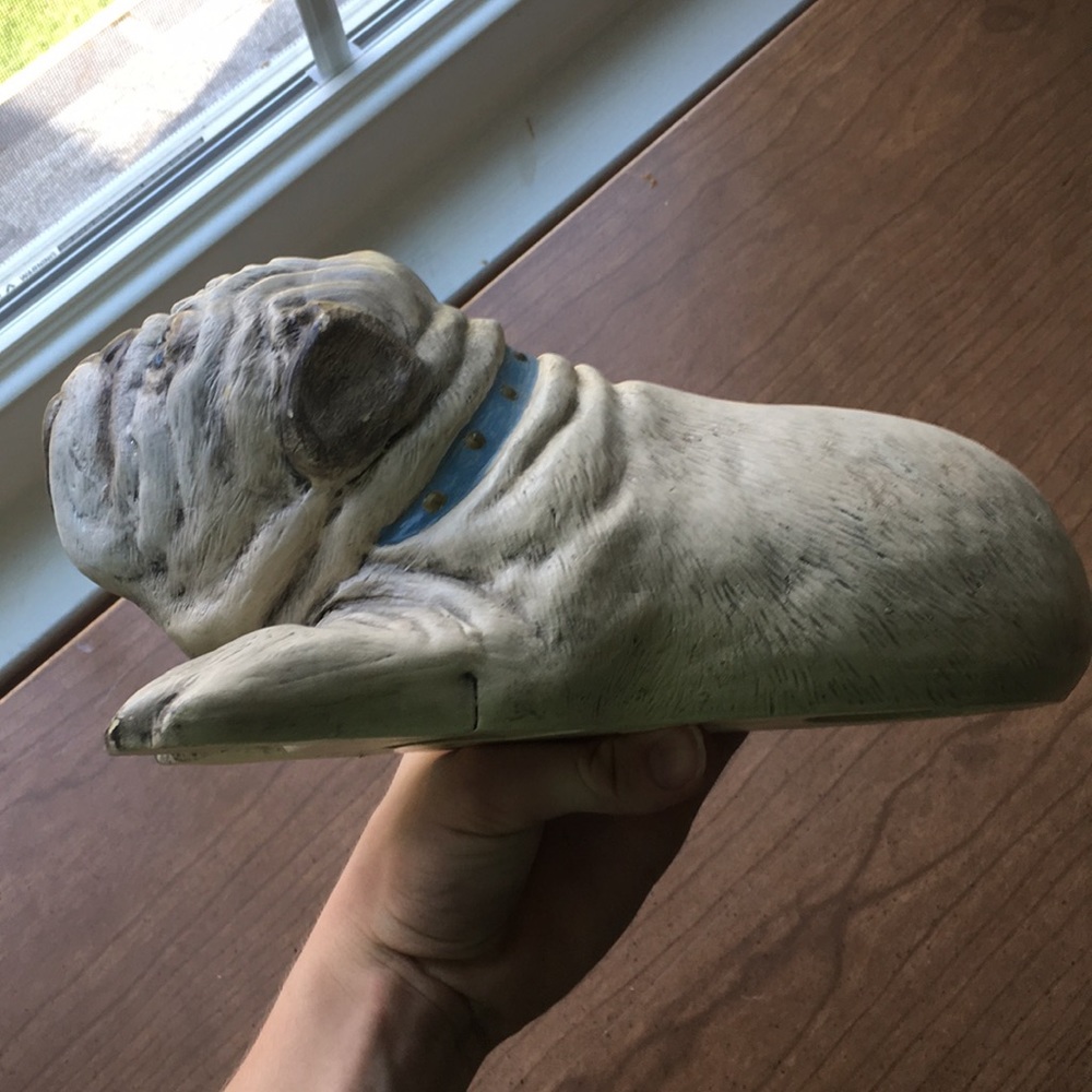 Laying dog Sculpture - Picture 4 of 6
